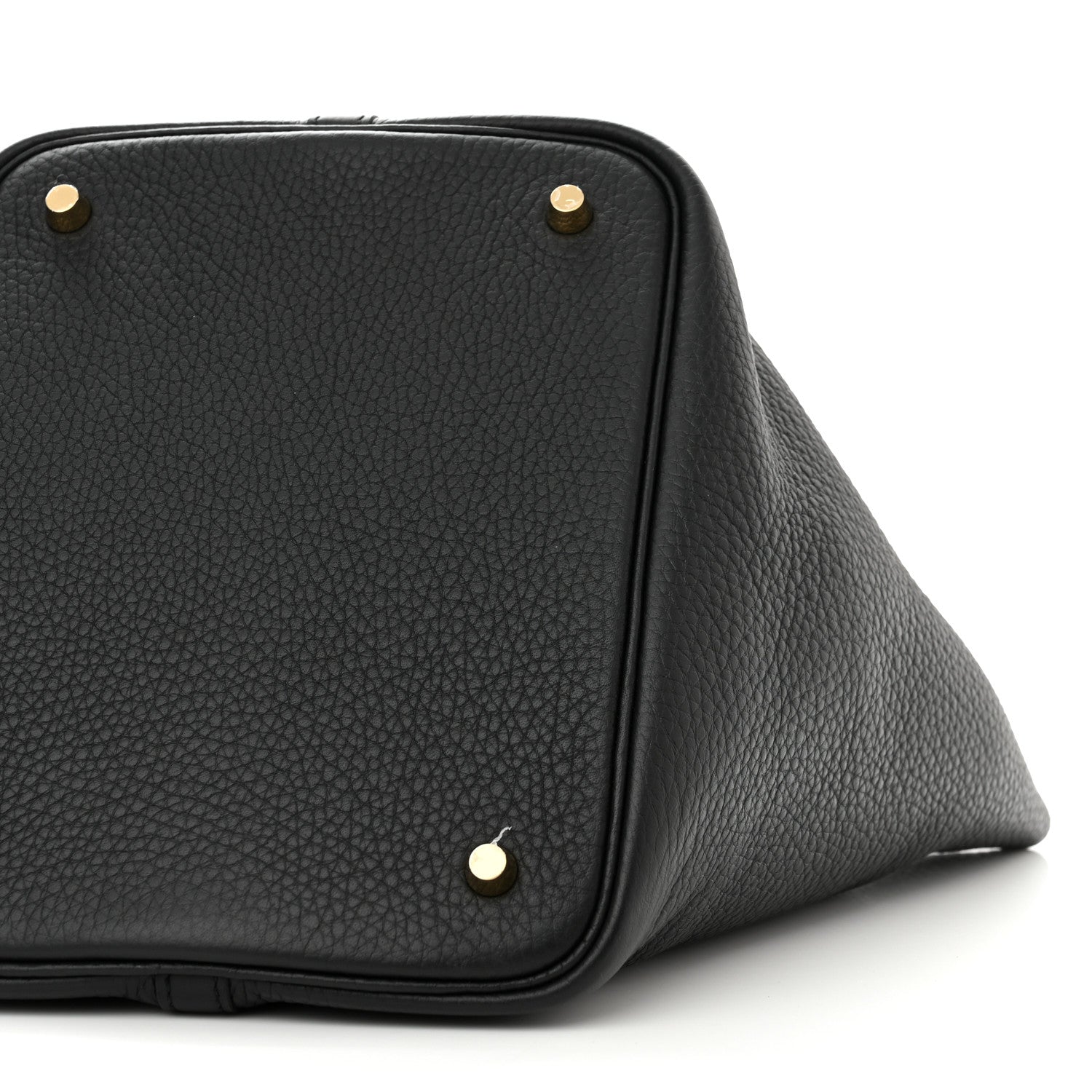 Hermes Taurillon Clemence Picotin Lock 22 MM Black 10 of 11