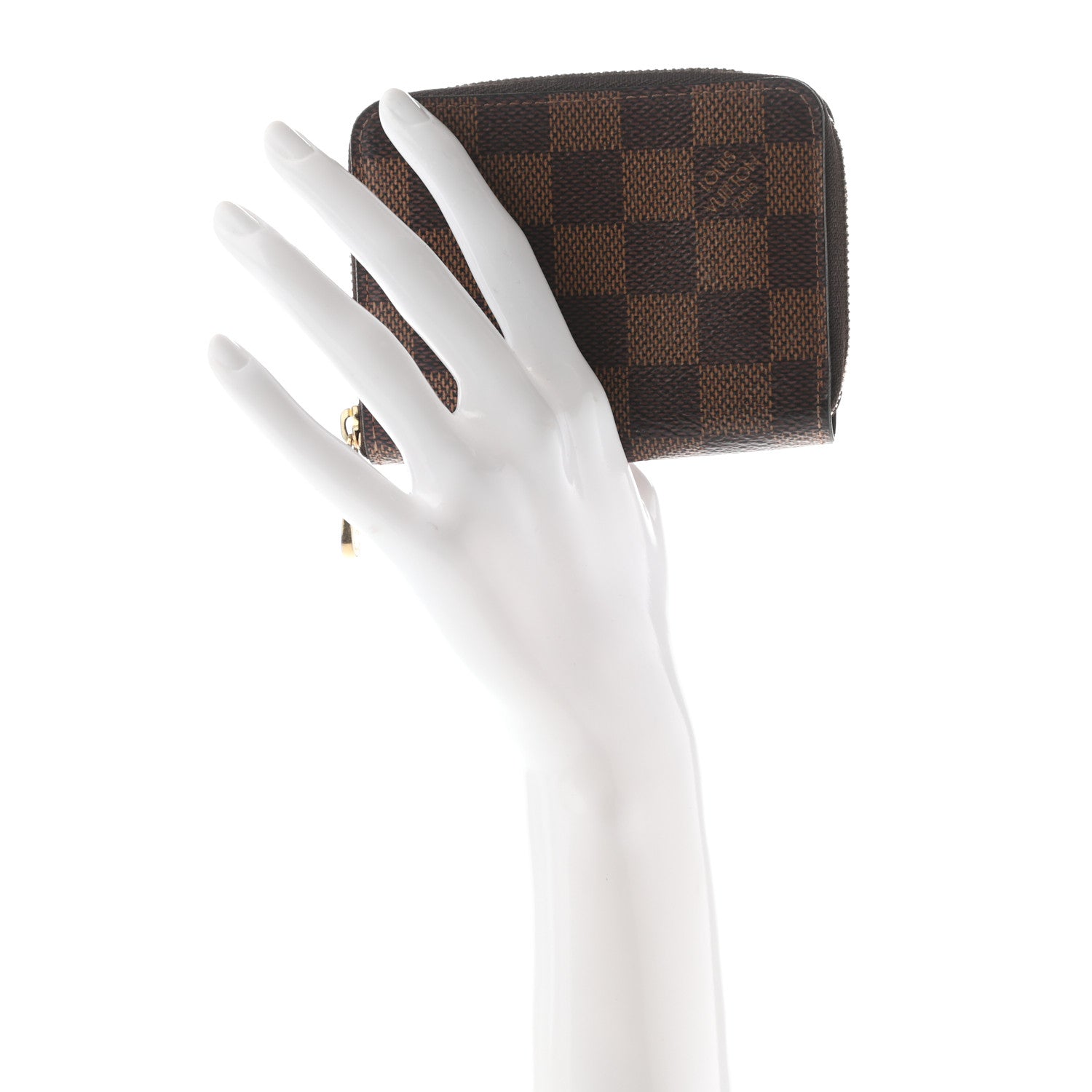 Louis Vuitton Damier Ebene Zippy Coin Purse 2 of 7