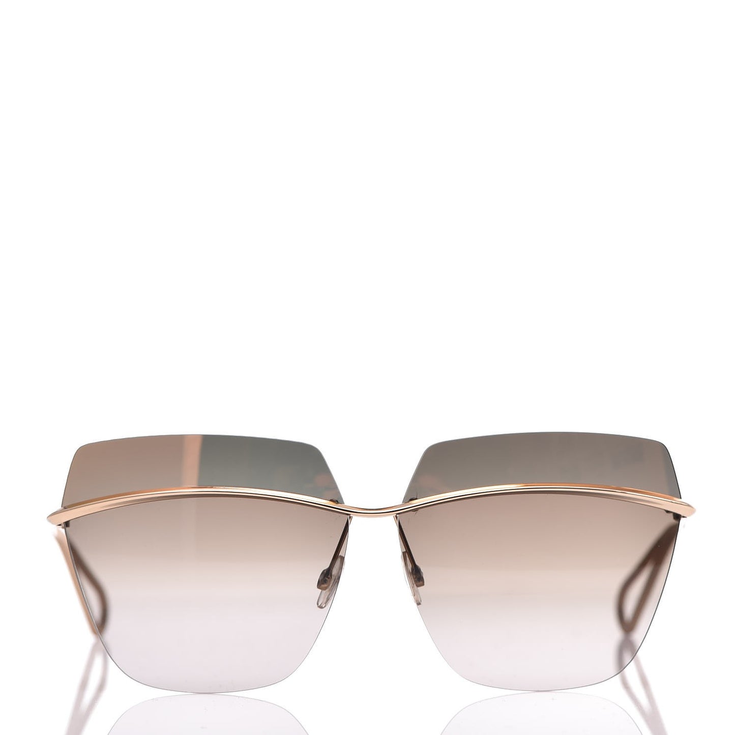 Metal DiorMetallic Sunglasses Grey Copper