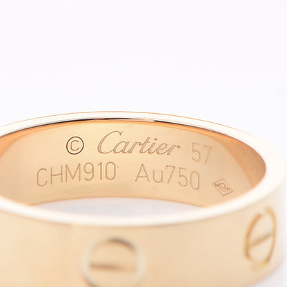 Cartier 18K Yellow Gold 5.5mm LOVE Ring 57 8 4 of 5