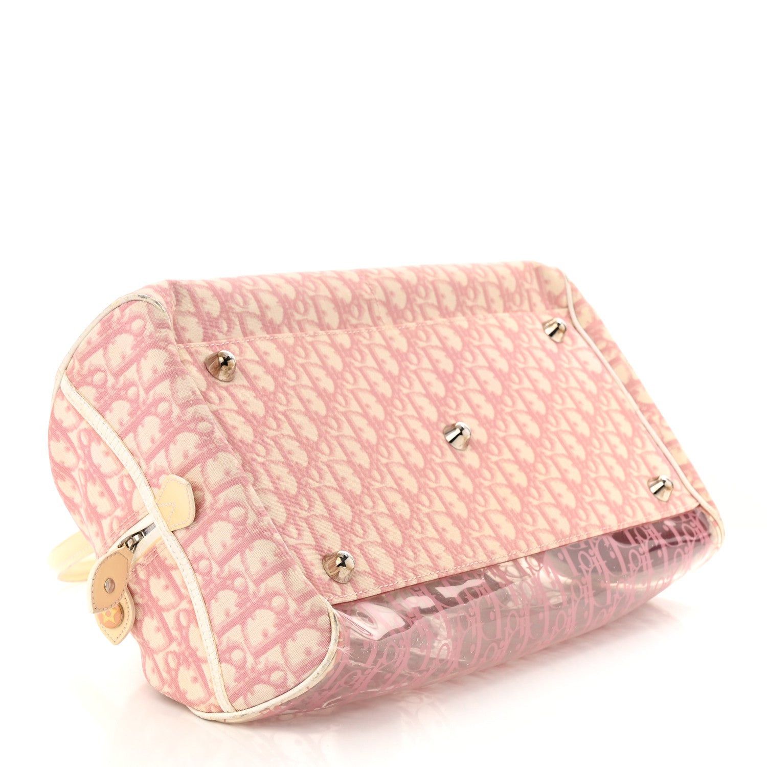 Christian Dior Monogram PVC Bowler Pink 4 of 19