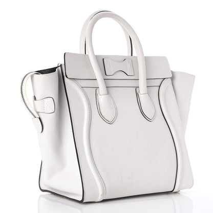 Celine Smooth Calfskin Mini Luggage Lune 3 of 8
