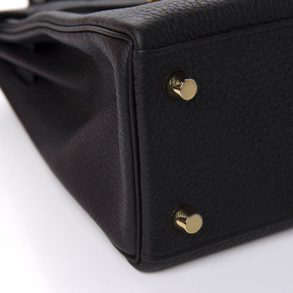 Hermes Togo Kelly Retourne 25 Black 7 of 11