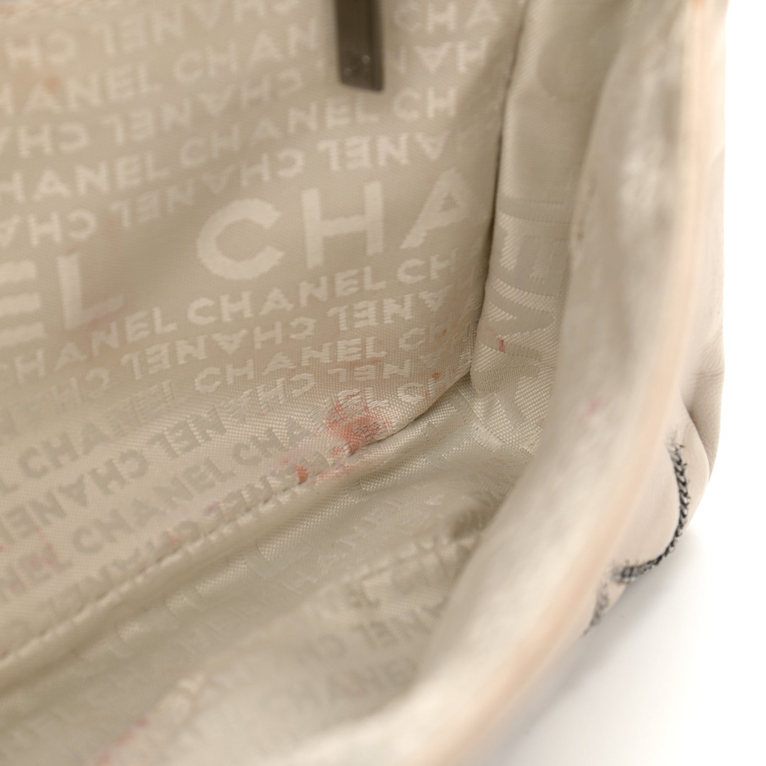 Chanel Lambskin Chain Single Flap Beige 15 of 21