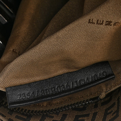 Fendi Zucchino Vitello Hobo Beige Black 7 of 16
