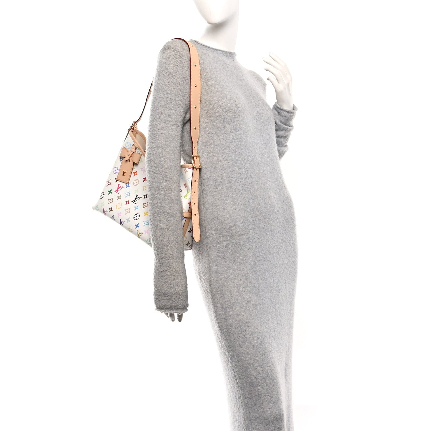 Louis Vuitton LV X TM Monogram Multicolor CarryAll PM White 2 of 11