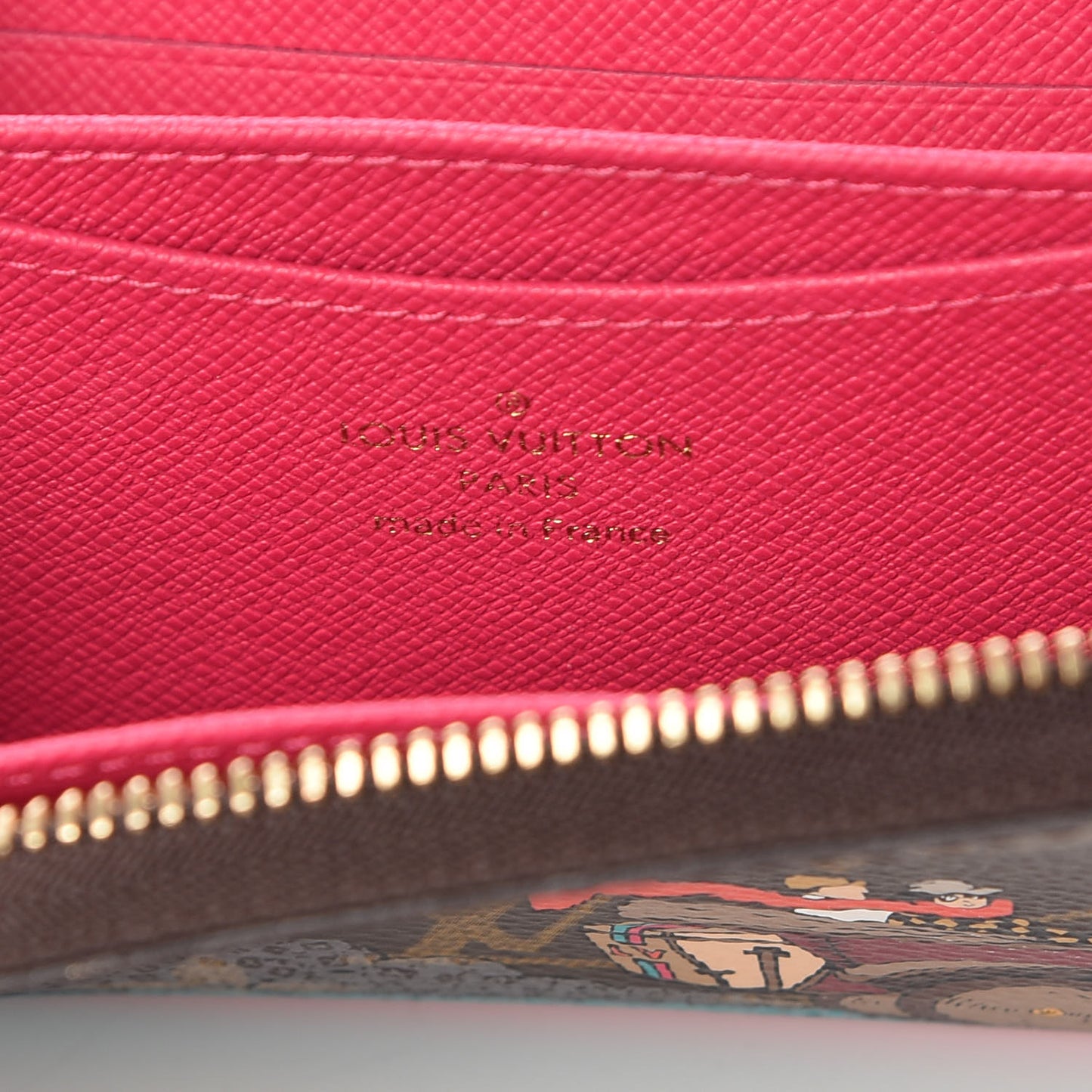 Monogram 2015 Christmas Animation Zippy Coin Purse
