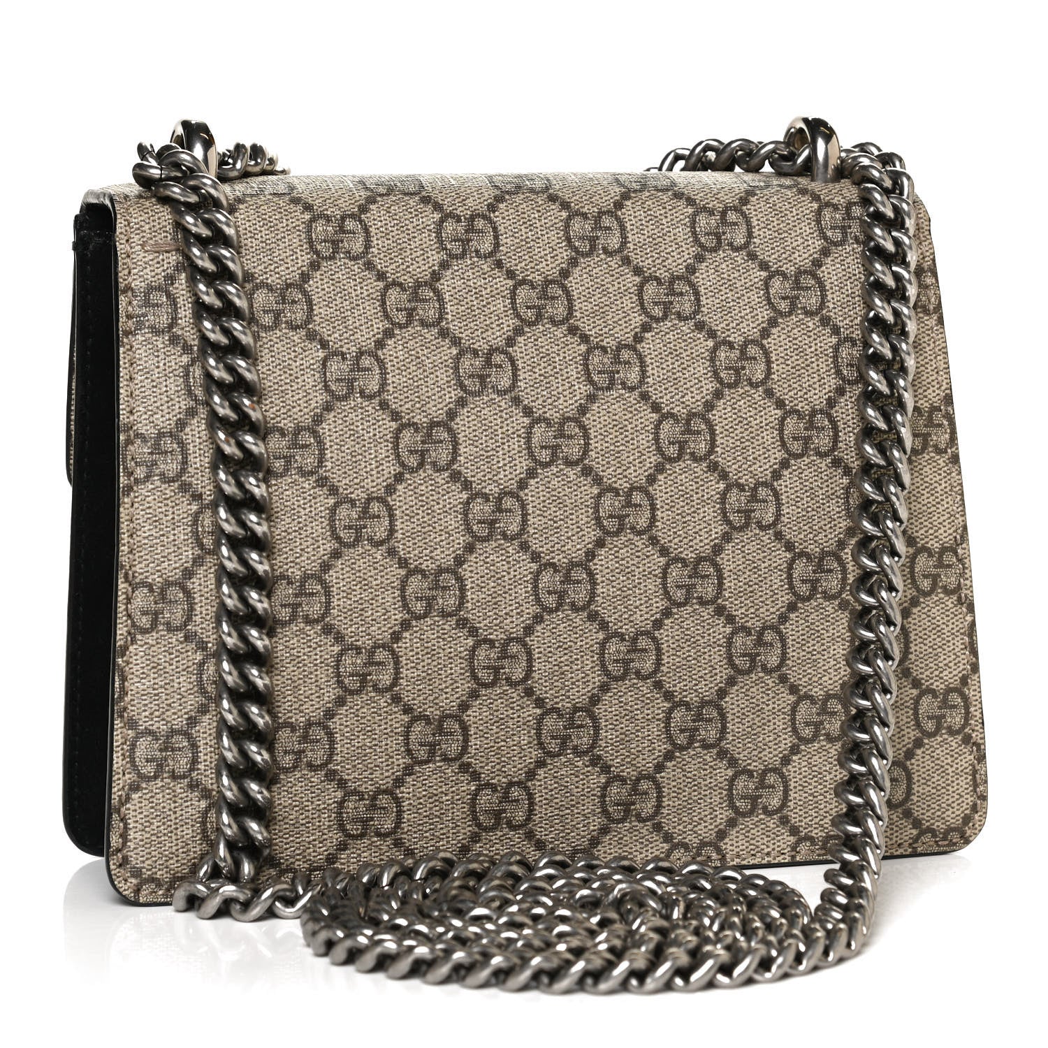Gucci GG Supreme Monogram Mini Dionysus Shoulder Bag Black 3 of 12