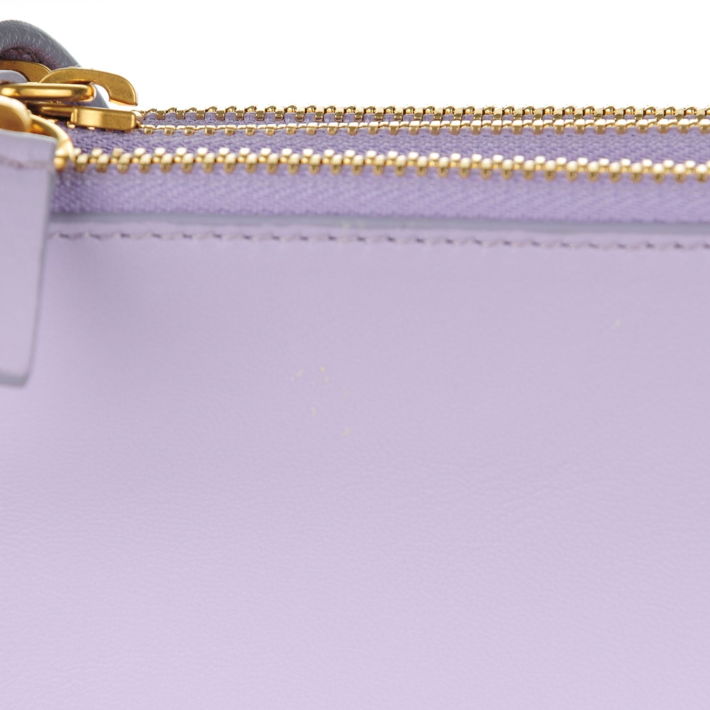 Lambskin Large Trio Crossbody Bag Lilac