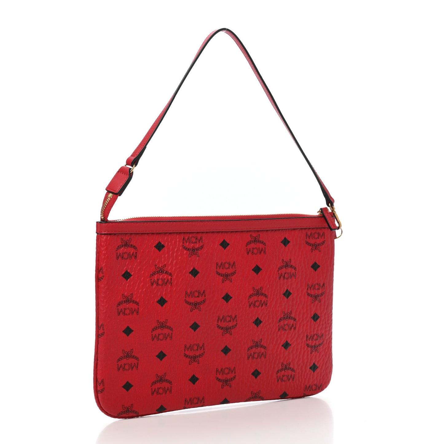 Visetos Liz Shopper Tote Pouch Ruby Red