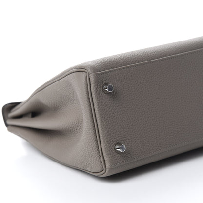 Hermes Togo Kelly Retourne 28 Gris Asphalte 6 of 10