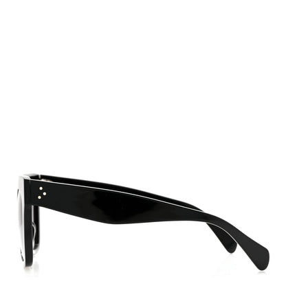 Celine Acetate Polarized Cat Eye Sunglasses CL4004IN Black 3 of 6