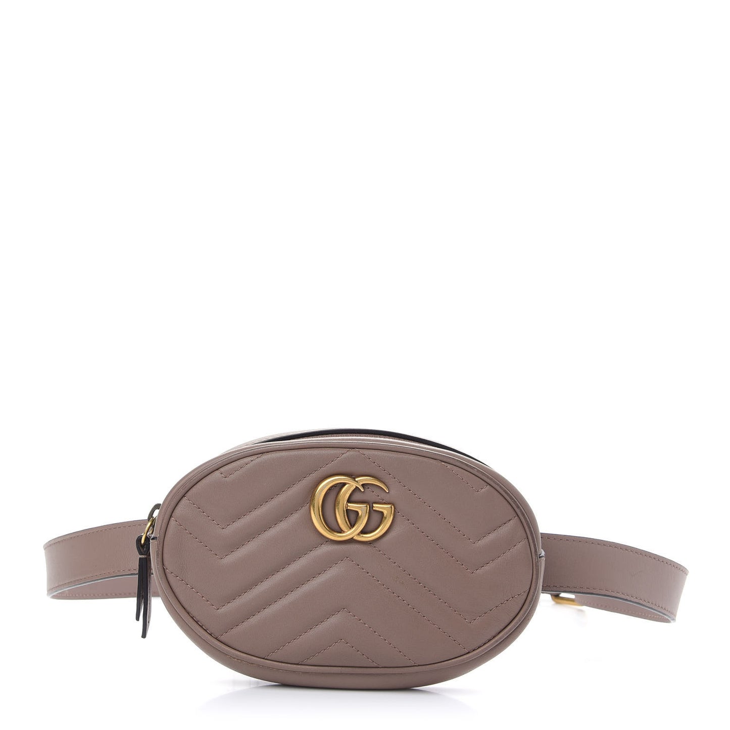 Calfskin Matelasse GG Marmont Belt Bag 95 38 Porcelain Rose