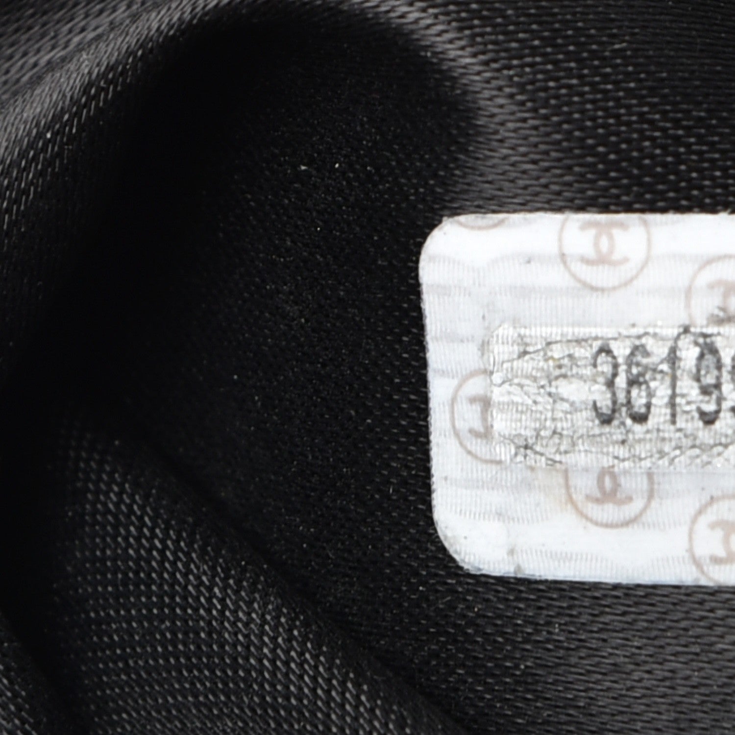 Chanel Lambskin Quilted Drawstring Backpack Black 7 of 7