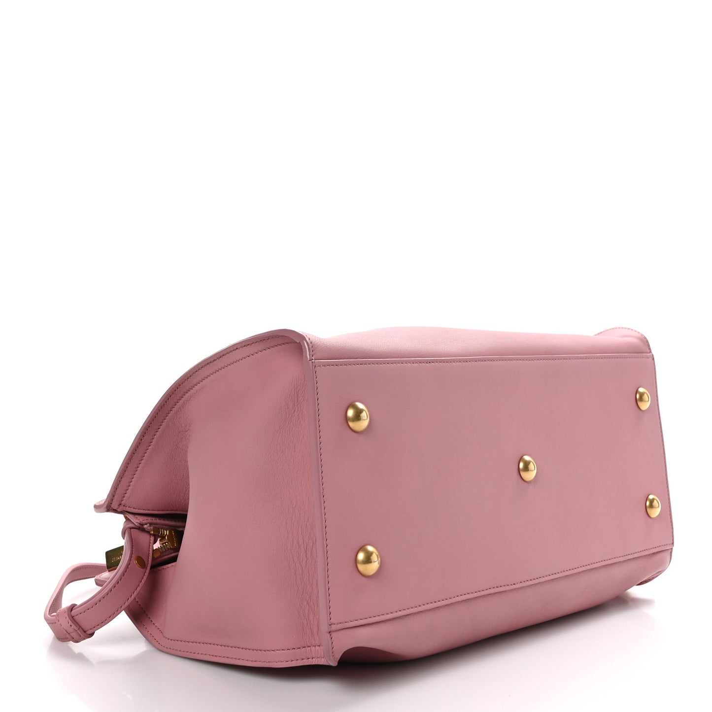 SAINT LAURENT Calfskin Small Classic Y Cabas Vieux Rose
