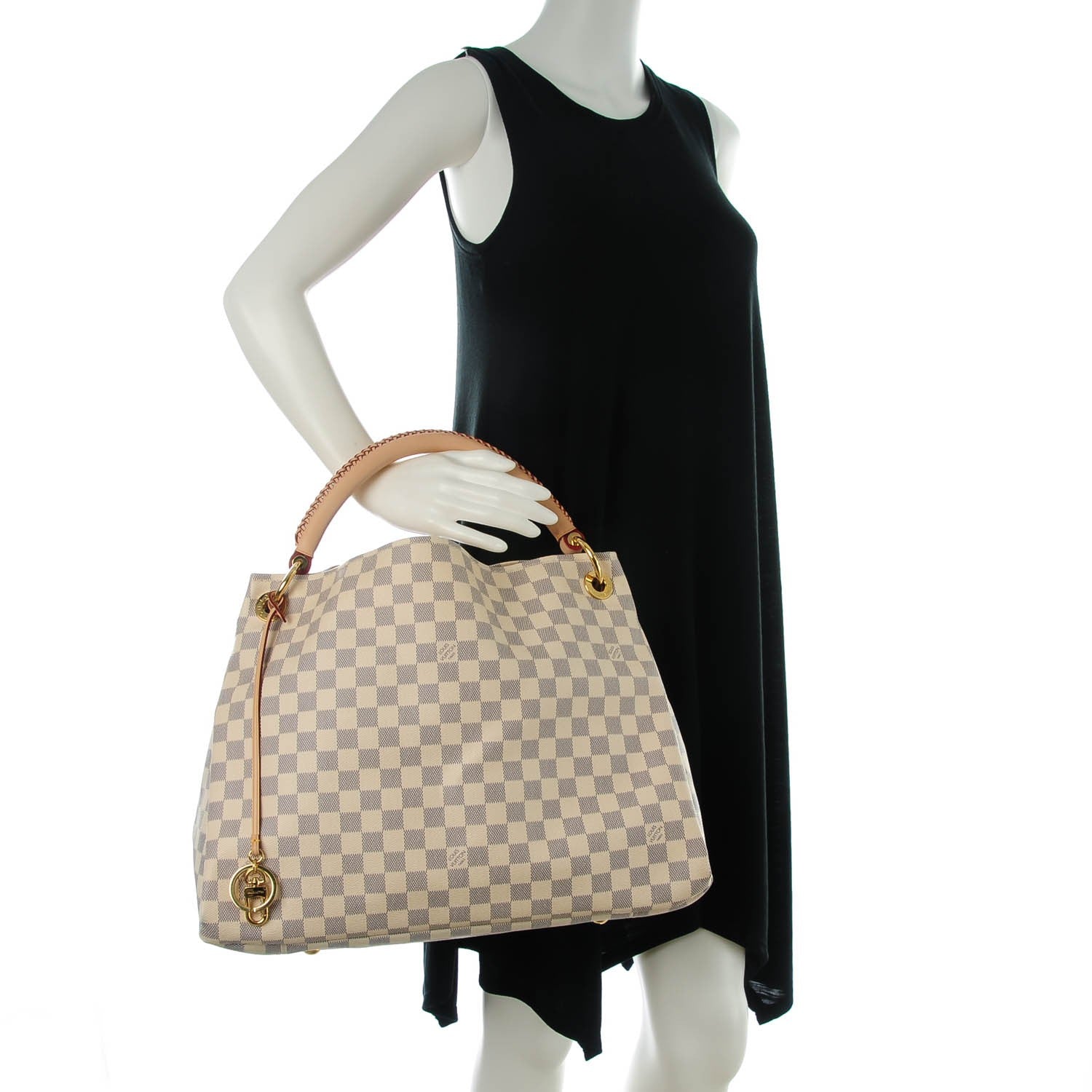 Louis Vuitton Damier Azur Artsy MM 2 of 7