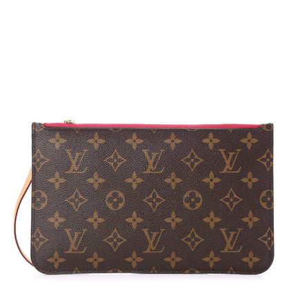 Louis Vuitton Monogram Neverfull MM GM Pochette Pivoine 1 of 8