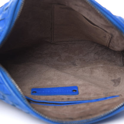 Bottega Veneta Nappa Intrecciato Nodini Crossbody Messenger Signal Blue 5 of 15