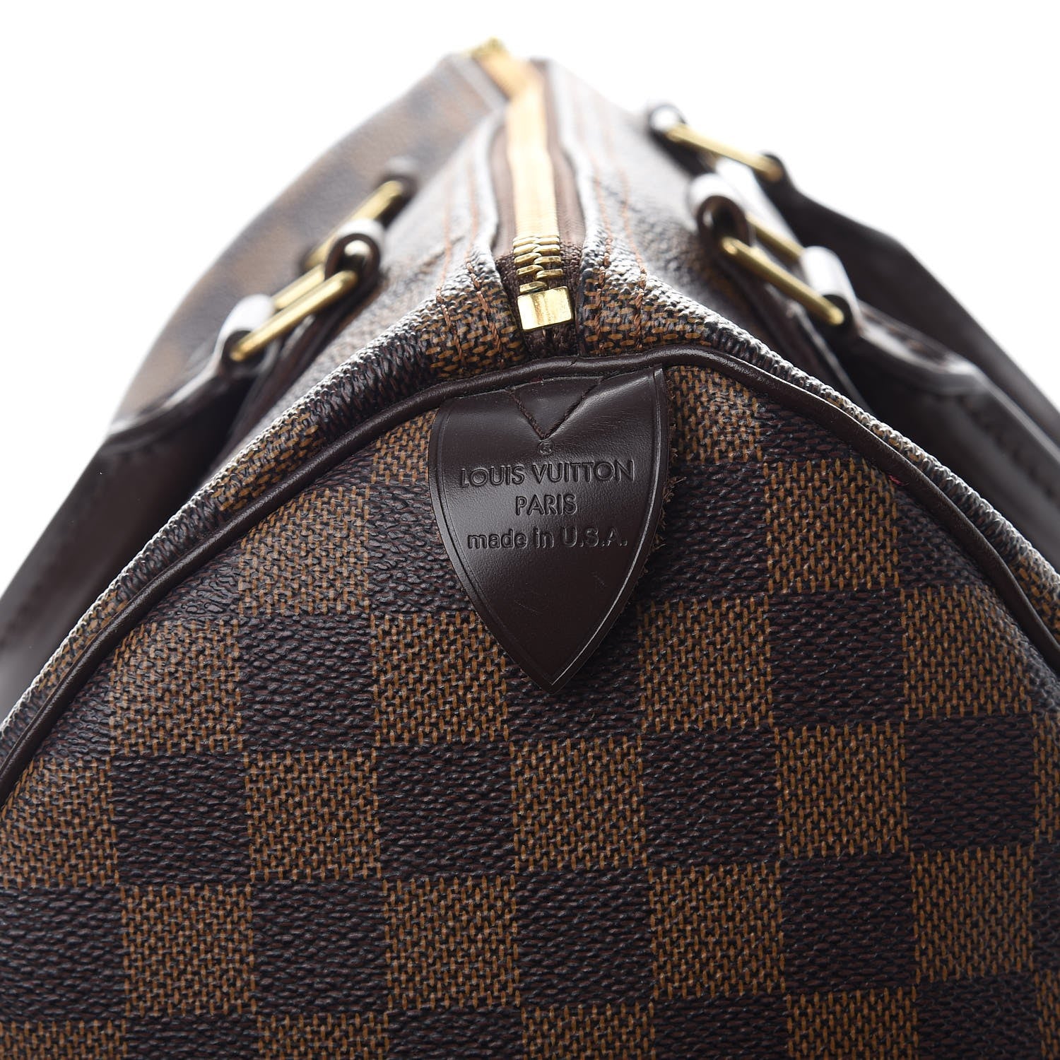 Louis Vuitton Damier Ebene Speedy 30 7 of 14