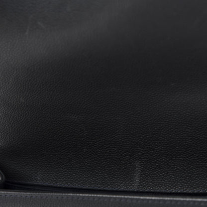 Chanel Caviar Stitched Medium Boy Flap Blue 11 of 14