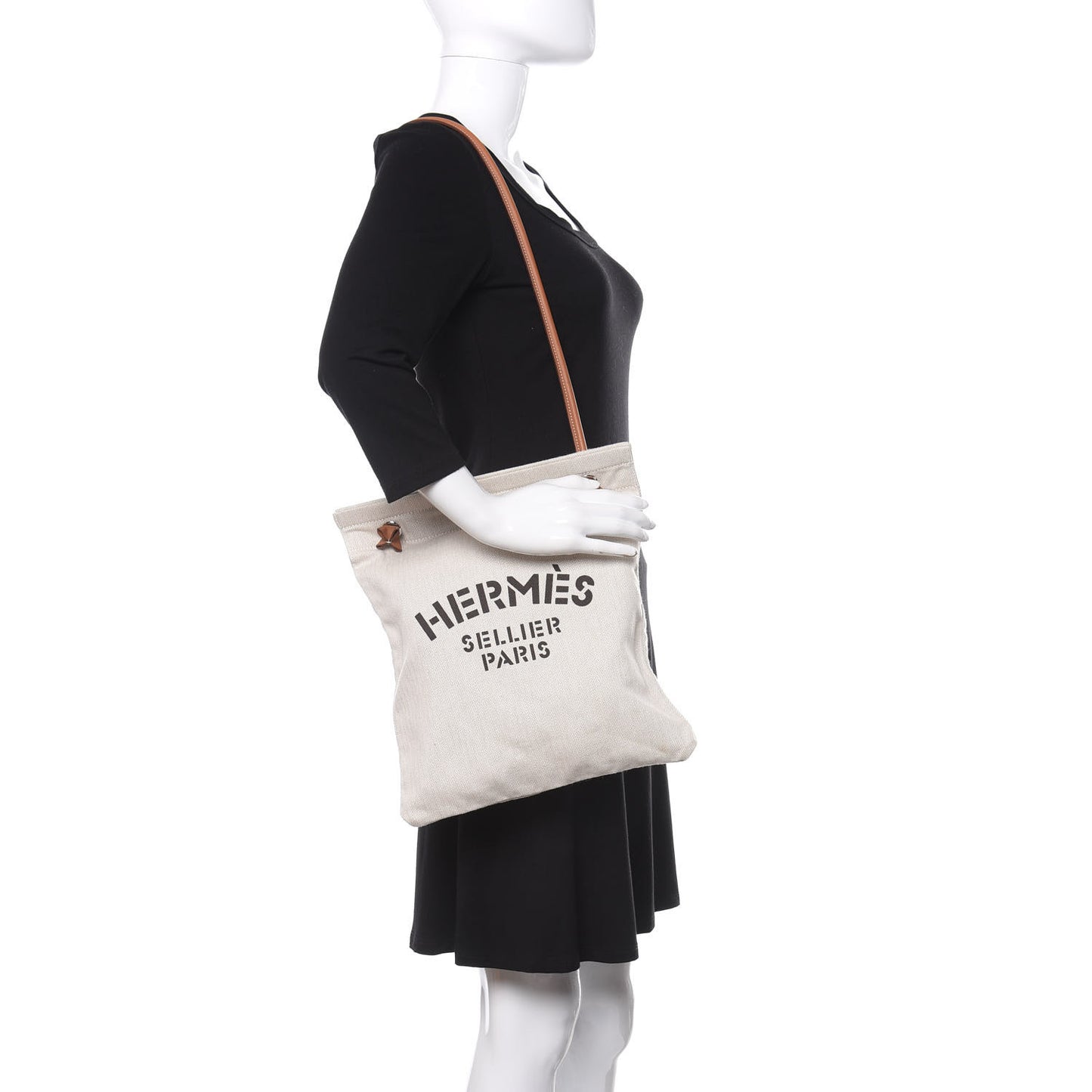 Canvas Swift Aline Grooming Bag Gold