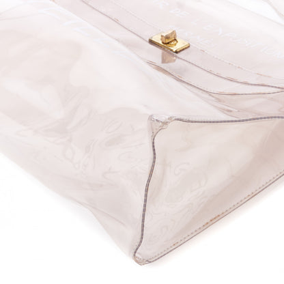 Hermes Vinyl Souvenir De L'Exposition Kelly Transparent 5 of 10