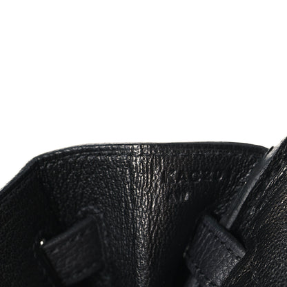 Hermes Togo Birkin 25 Black 7 of 13