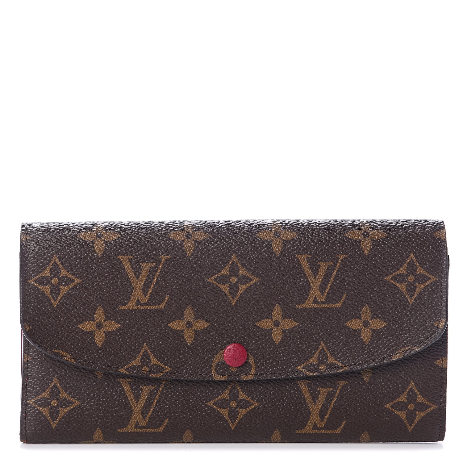 Louis Vuitton Monogram Emilie Wallet Fuchsia 1 of 5