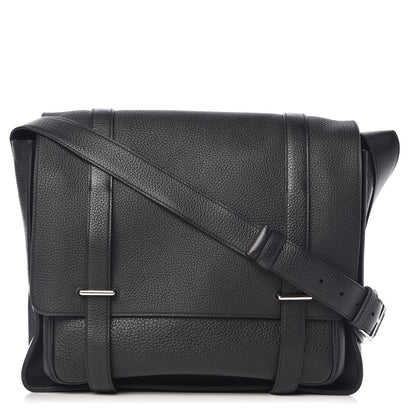 Hermes Taurillon Clemence Steve Caporal Messenger Black 1 of 8