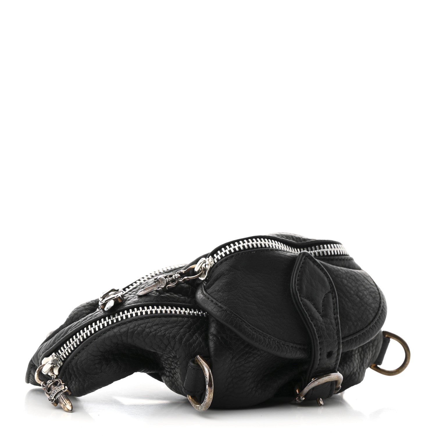 Chrome Hearts Grained Calfskin Snat Pack Gunslinger Waist Bag
