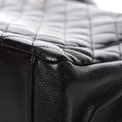 Chanel Caviar Quilted Grand Shopping Tote GST Black 12 of 17