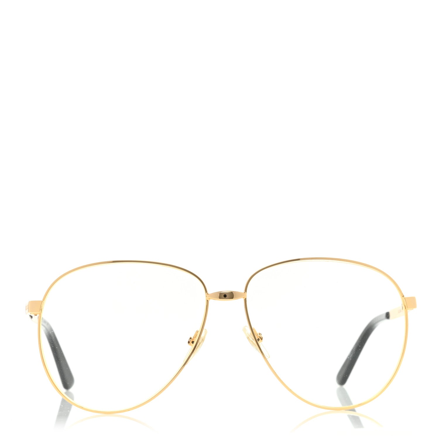 Gucci Metal Aviator Sunglasses GG2280S Gold 2 of 8