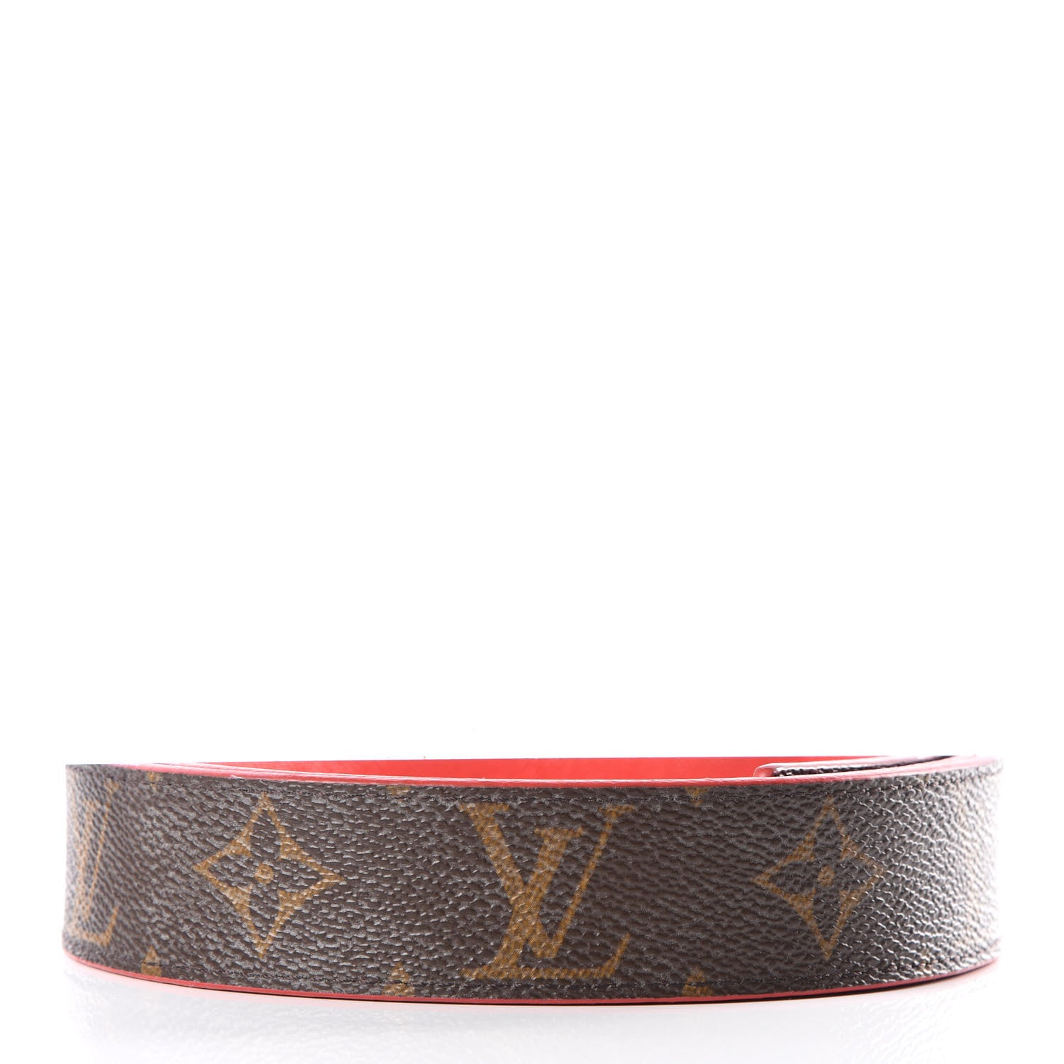 Louis Vuitton Monogram 30mm LV Initiales Reversible Belt 90 36 Coquelicot 2 of 7