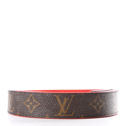 Louis Vuitton Monogram 30mm LV Initiales Reversible Belt 90 36 Coquelicot 2 of 7