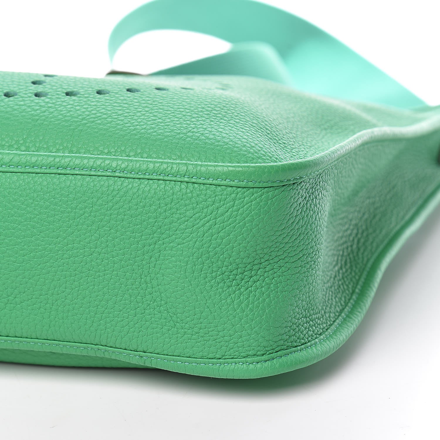 Hermes Taurillon Clemence Evelyne GM Vert Menthe 10 of 10