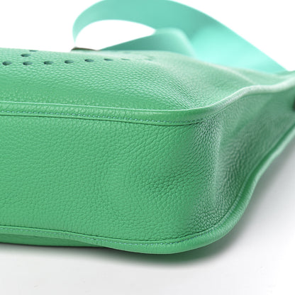 Hermes Taurillon Clemence Evelyne GM Vert Menthe 10 of 10