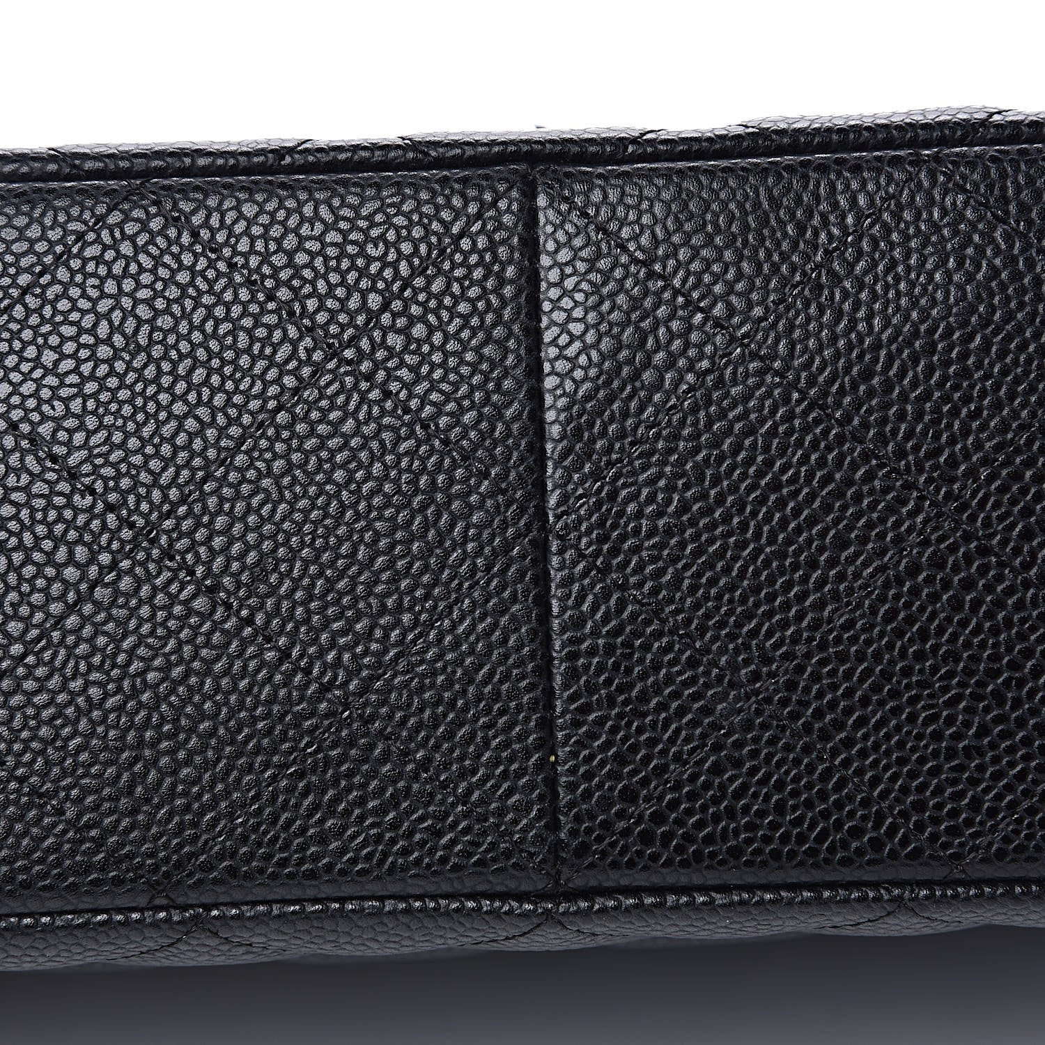 Chanel Caviar Quilted Jumbo Single Flap Black 9 of 13