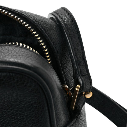 Saint Laurent Lambskin Monogram Small Lou Camera Bag Black 7 of 7