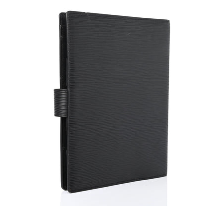 Louis Vuitton Epi Large Ring Agenda Cover Black 2 of 4