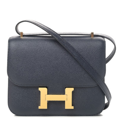 Hermes Epsom Constance 18 Bleu Indigo 1 of 4