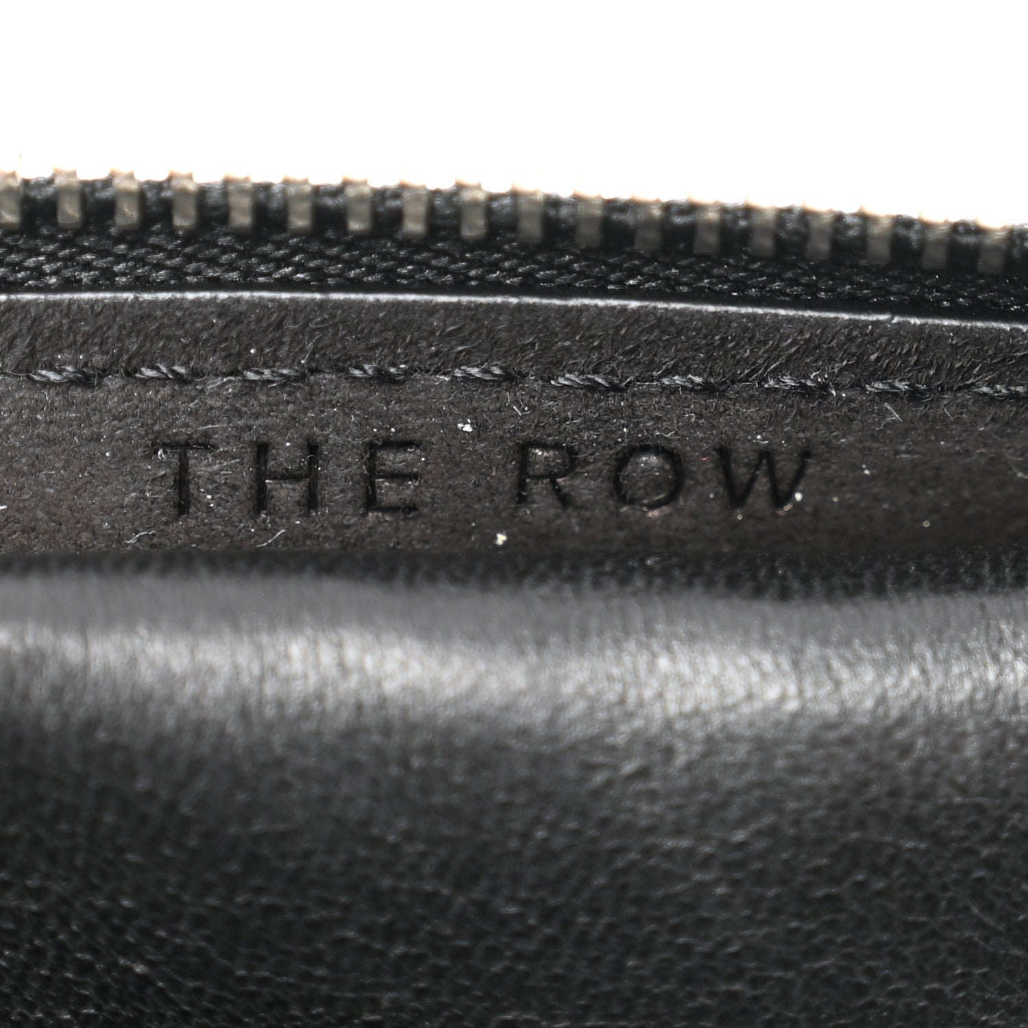 The Row Suede Small Slouchy Banana Bag Black 7 of 11