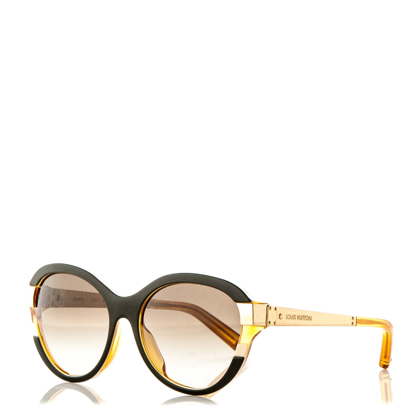 Petit Soupcon Cat Eye Sunglasses Z0488E Brown