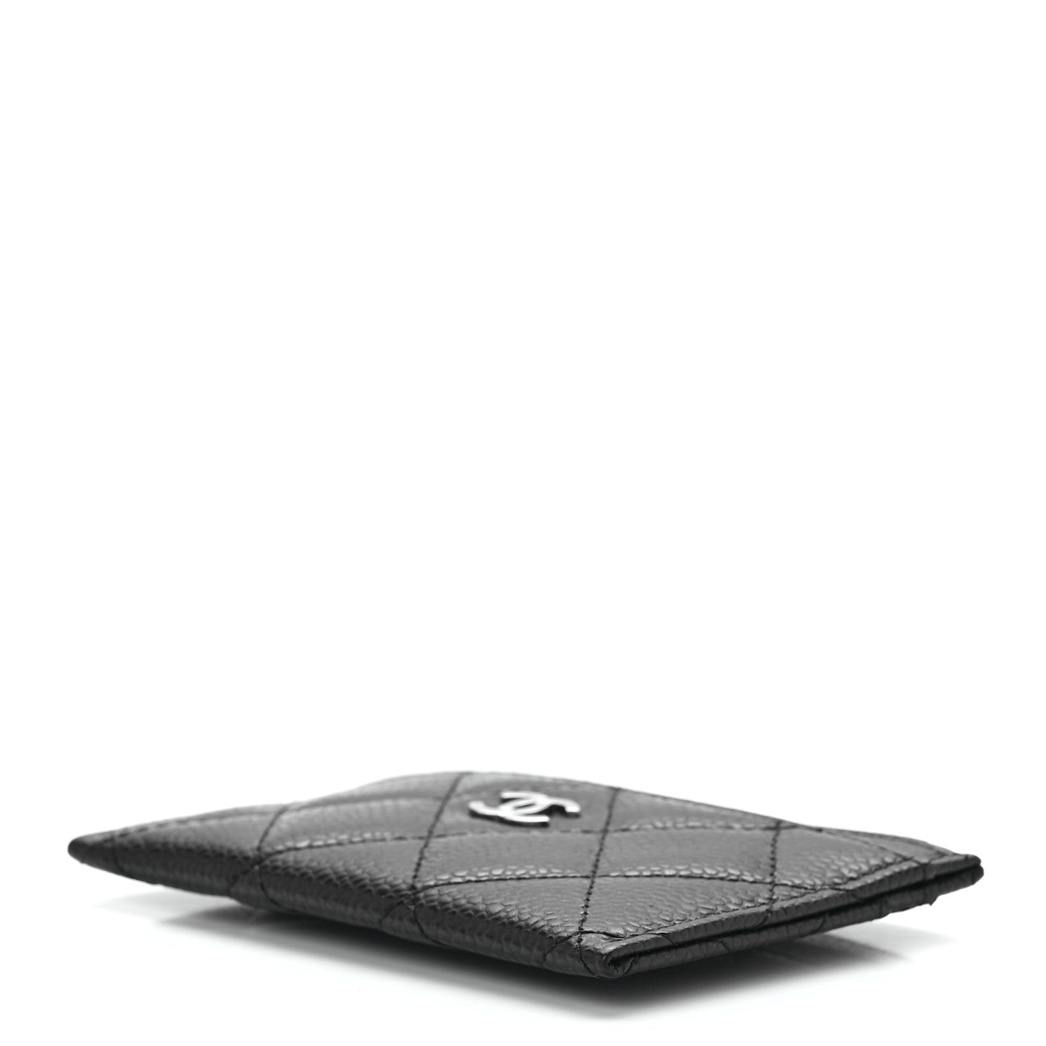 Chanel Caviar Quilted Card Holder Black 10 of 13