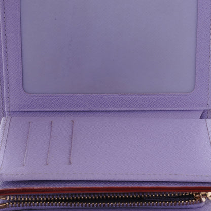 Louis Vuitton Monogram Multicolor Joey Wallet Black Violet 6 of 8