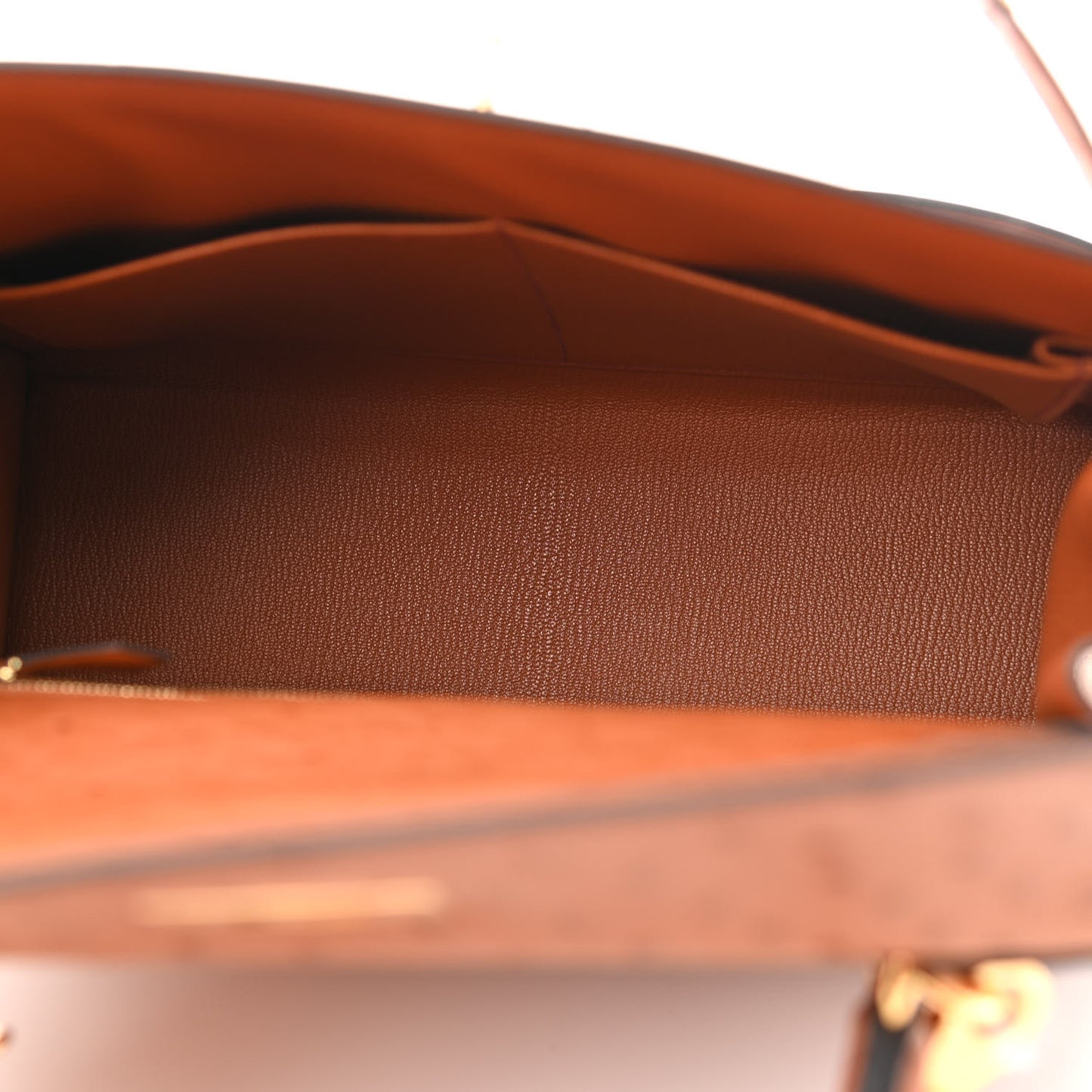 Ostrich Kelly Sellier 28 Gold