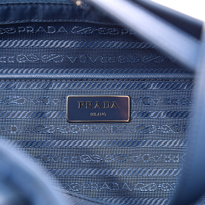 Prada Tessuto Nylon Saffiano Tote Cobalto 6 of 10