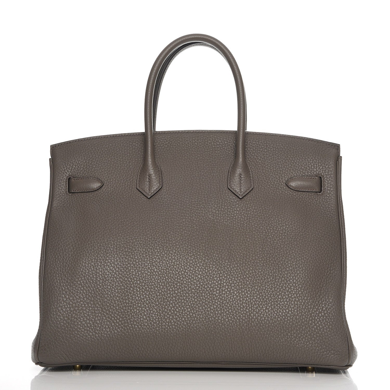 Hermes Taurillon Clemence Birkin 35 Etain 7 of 29