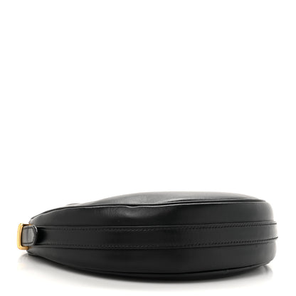 Prada Soft Calfskin Arque Shoulder Bag Black 4 of 10