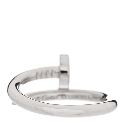 Cartier 18K White Gold Juste Un Clou Ring 53 6.5 3 of 8