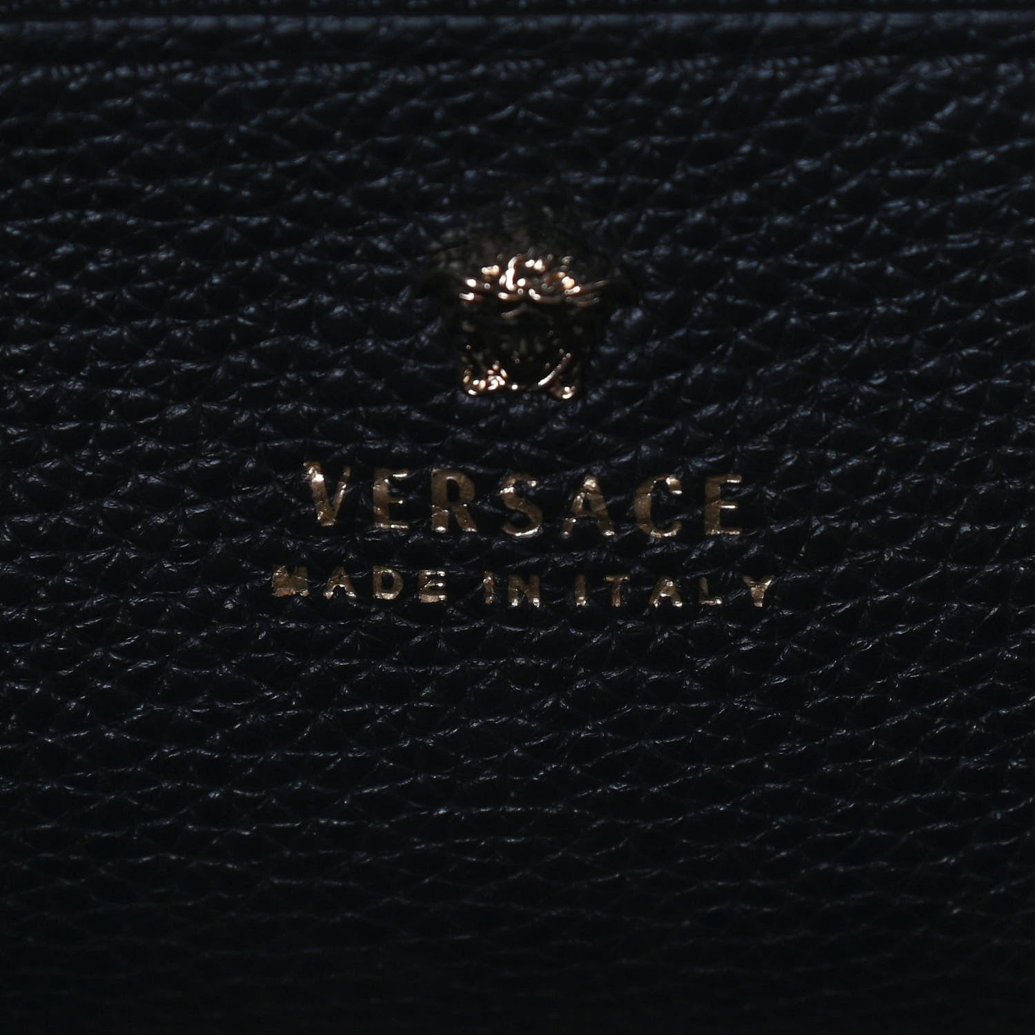 Versace Calfskin Medium Palazzo Empire Bag Black 6 of 10
